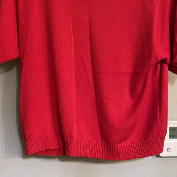 Pendleton‎ Sweater Top Knit Short Sleeve Pullover Crew Neck Cotton USA Made M - Picture 3 of 10